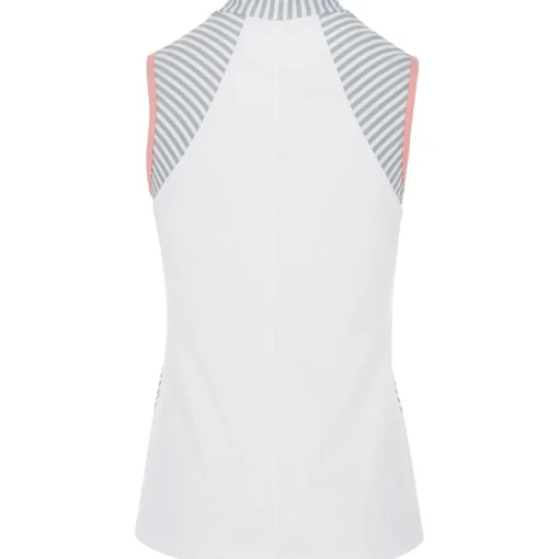 Sofibella Cosmopolitan Sleeveless Shirt Polo Short Sleeve Golf Apparel