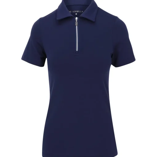Sofibella Golf Colors Short Sleeve Shirt Polo Short Sleeve Golf Apparel