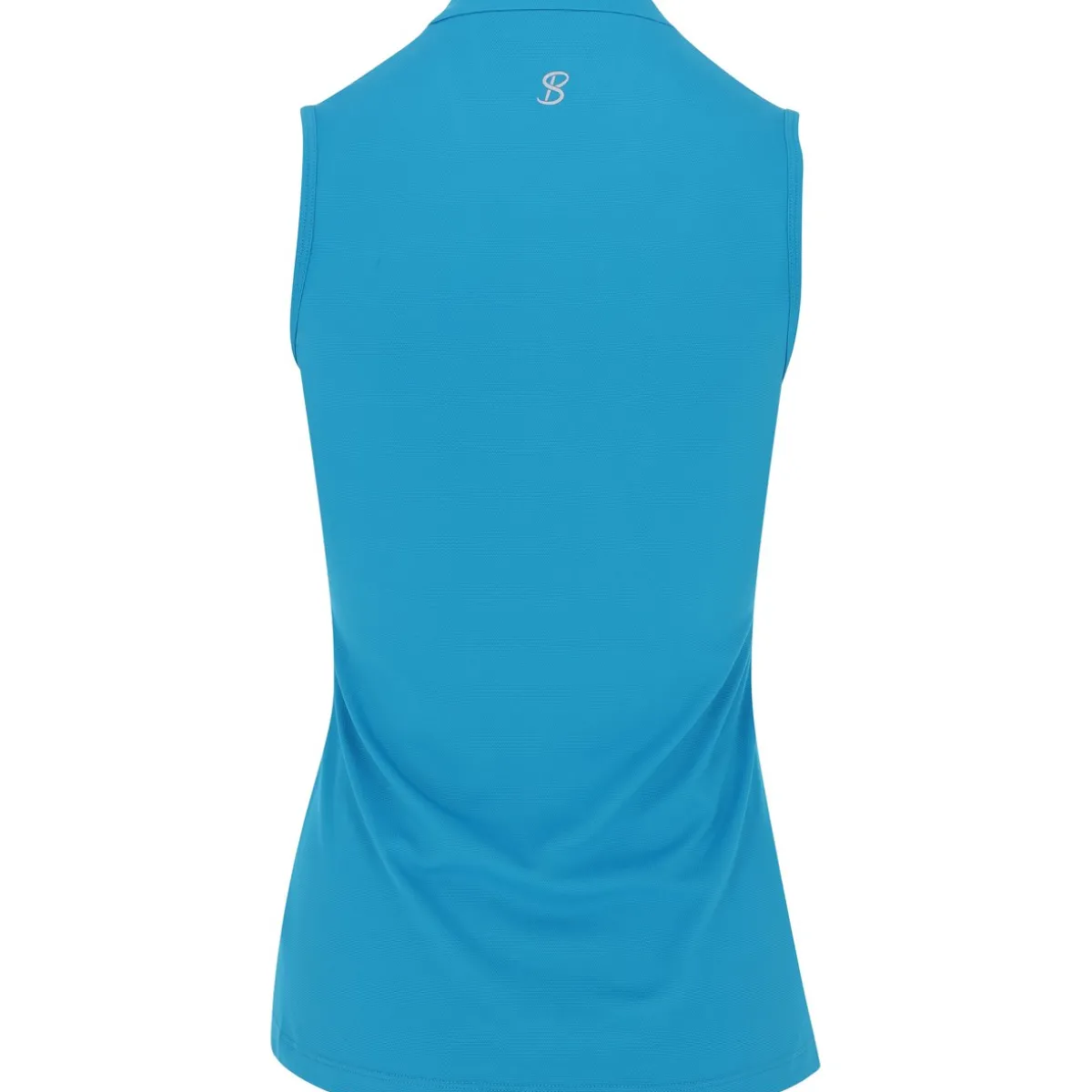 Sofibella Golf Colors Sleeveless Zip Shirt Polo Short Sleeve Golf Apparel