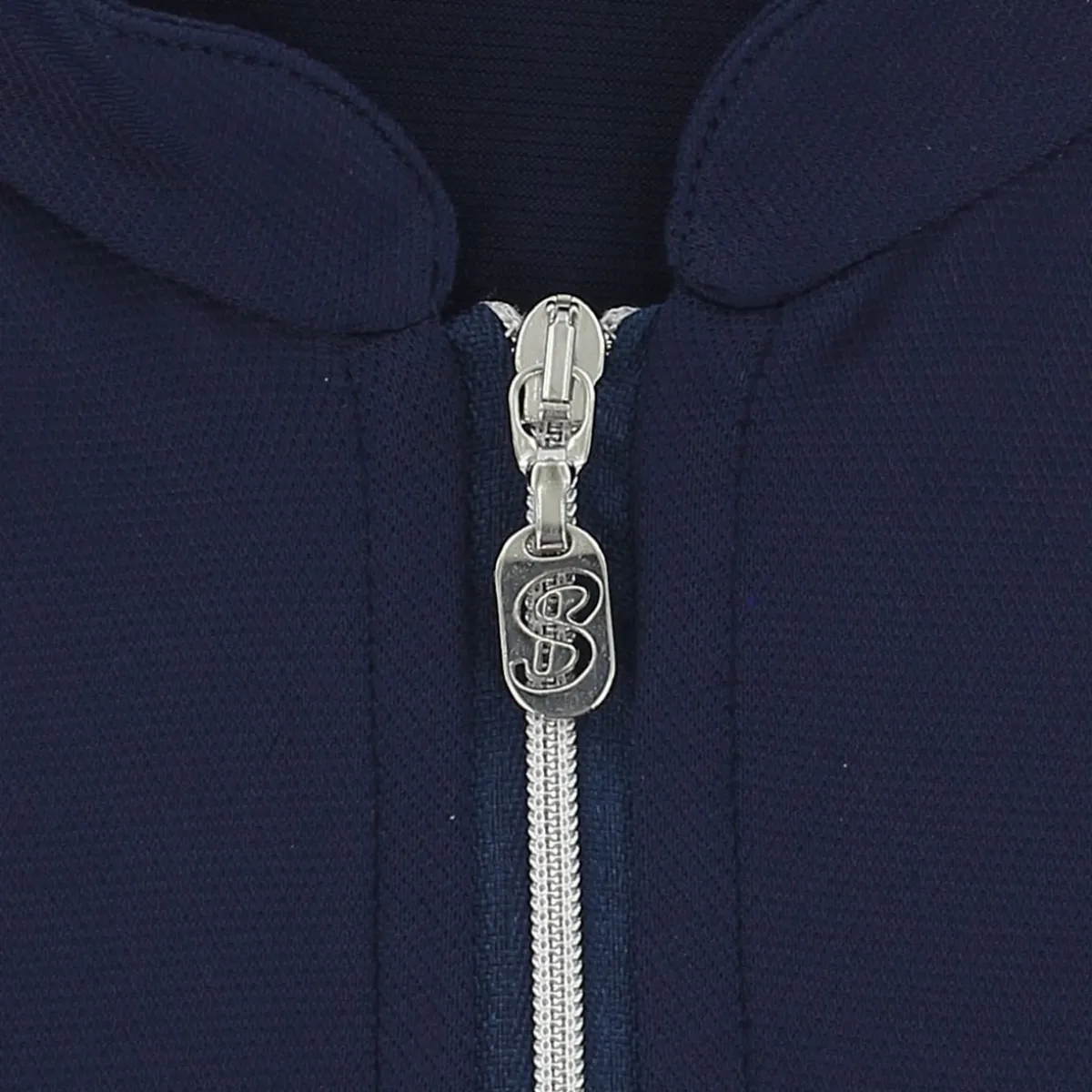 Sofibella Golf Colors Sleeveless Zip Shirt Polo Short Sleeve Golf Apparel