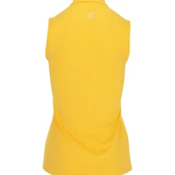 Sofibella Golf Colors Sleeveless Zip Shirt Polo Short Sleeve Golf Apparel