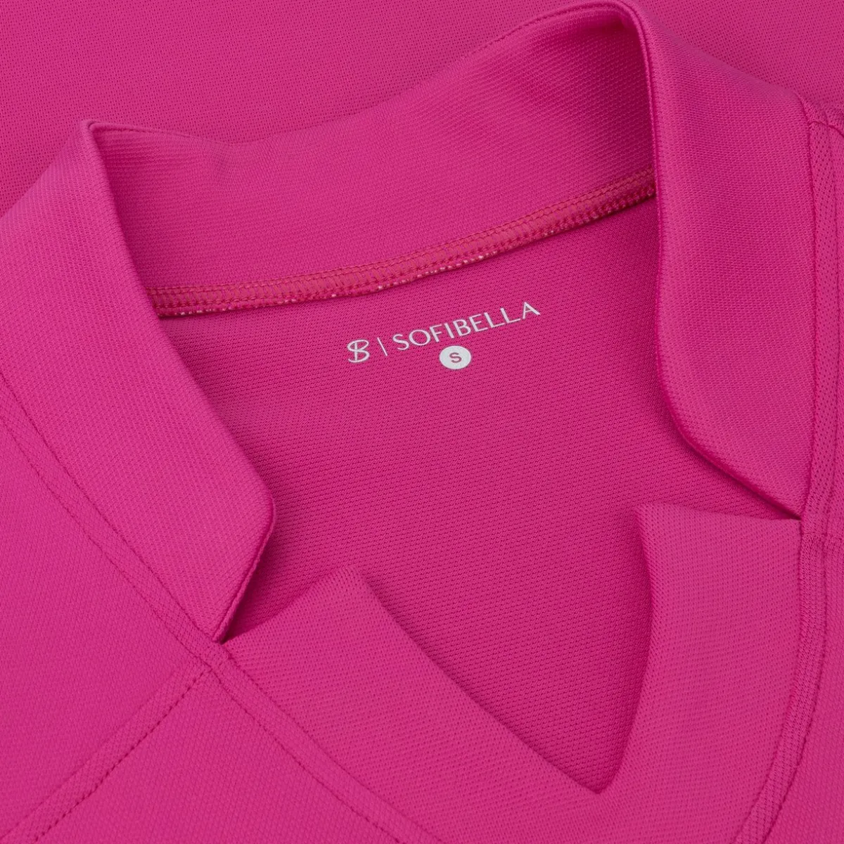 Sofibella Golf Colors Sleeveless Shirt Polo Short Sleeve Golf Apparel