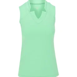 Sofibella Golf Colors Sleeveless Shirt Polo Short Sleeve Golf Apparel
