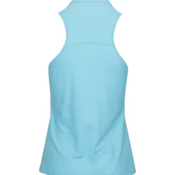Sofibella Spectrum Funnel Neck Racerback Shirt Polo Short Sleeve Golf Apparel