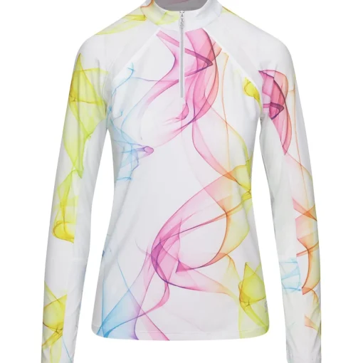 Sofibella Spectrum Shirt Polo Long Sleeve Golf Apparel