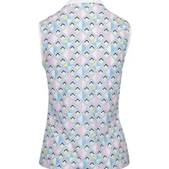 Sofibella Spectrum Sleeveless Shirt Polo Short Sleeve Golf Apparel