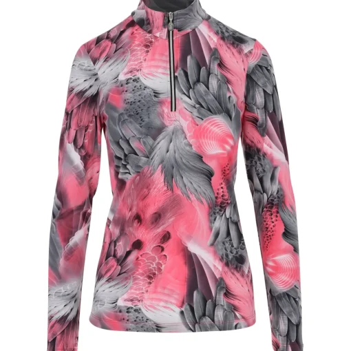 Sofibella UV Feather Outerwear Pullover Golf Apparel