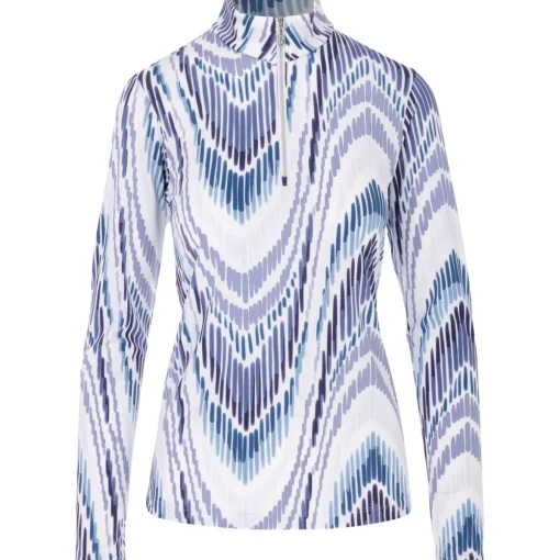 Sofibella UV Feather Outerwear Pullover Golf Apparel