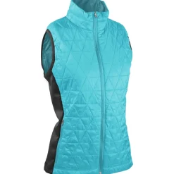Sun Mountain AT Hybrid Outerwear Polo Short Sleeve Golf Apparel