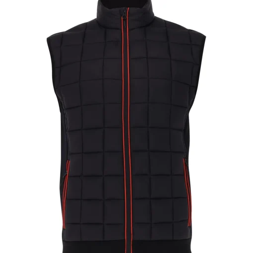 Sun Mountain Retro Puff Wind Outerwear Vest Golf Apparel