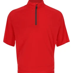 Sun Mountain Summit S/S 1/4 Zip Outerwear Wind Jacket Golf Apparel