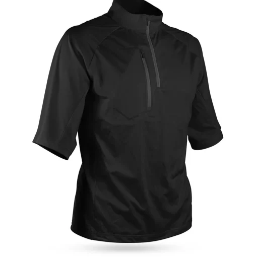 Sun Mountain Zephyr LT 19/20 S/S Quarter Zip Pullover Outerwear Wind Jacket Golf Apparel