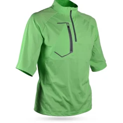 Sun Mountain Zephyr LT 19/20 S/S Quarter Zip Pullover Outerwear Wind Jacket Golf Apparel