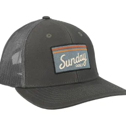 Sunday Golf Sunday Patch Trucker Headwear Cap Golf Apparel