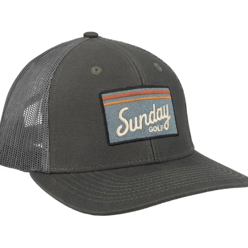 Sunday Golf Sunday Patch Trucker Headwear Cap Golf Apparel