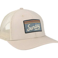 Sunday Golf Sunday Patch Trucker Headwear Cap Golf Apparel