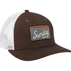 Sunday Golf Sunday Patch Trucker Headwear Cap Golf Apparel