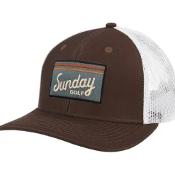 Sunday Golf Sunday Patch Trucker Headwear Cap Golf Apparel