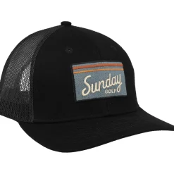 Sunday Golf Sunday Patch Trucker Headwear Cap Golf Apparel