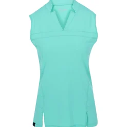 SwingDish Adeline Sleeveless Shirt Polo Short Sleeve Golf Apparel
