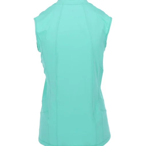 SwingDish Adeline Sleeveless Shirt Polo Short Sleeve Golf Apparel