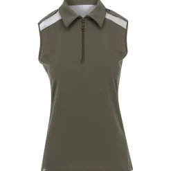SwingDish Asha Sleeveless Shirt Polo Short Sleeve Golf Apparel