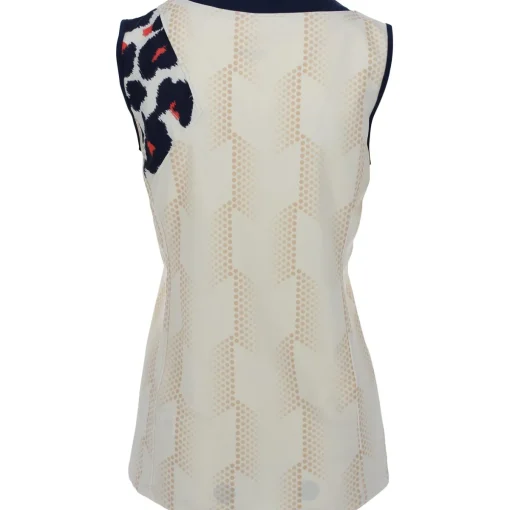 SwingDish Daisy Sleeveless Shirt Polo Short Sleeve Golf Apparel