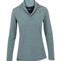 SwingDish Melanie Collared Hoodie Pullover Outerwear Jacket Golf Apparel