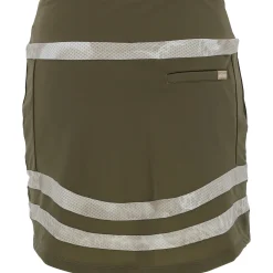 SwingDish Olive Kaki Skort Regular Golf Apparel