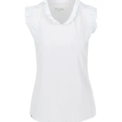 SwingDish Serena Sleeveless Shirt Polo Short Sleeve Golf Apparel