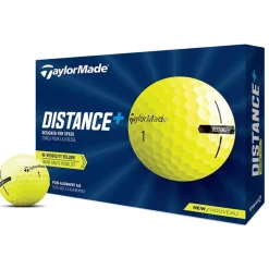 TaylorMade Distance+ Yellow Distance Golf Balls