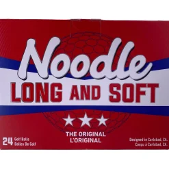 TaylorMade Noodle Long and Soft 21 Double Dozen Low Compression Golf Balls