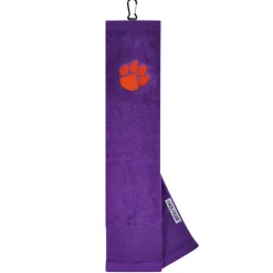 Team Effort NCAA Face/Club Trifold Embroidered Towel