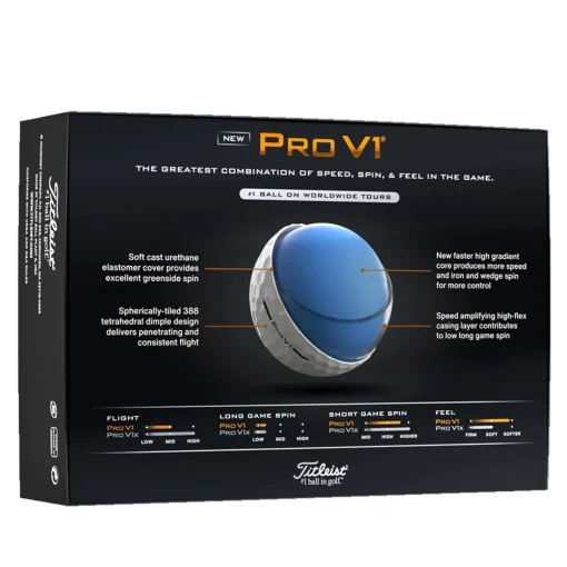 Titleist Pro V1 High Numbers Tour Golf Balls