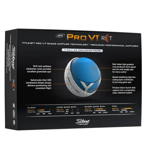 Titleist Pro V1 RCT Tour Golf Balls