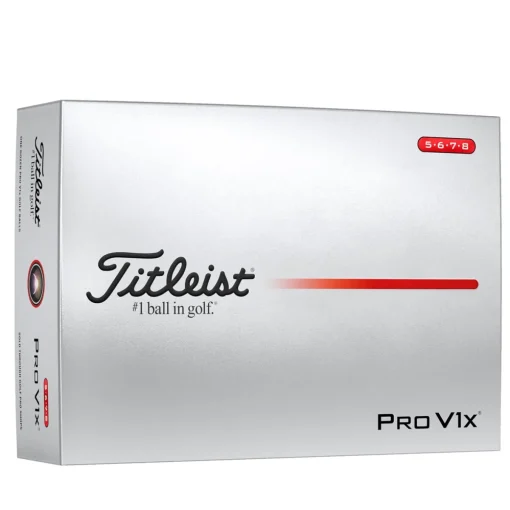 Titleist Pro V1x High Numbers Tour Golf Balls