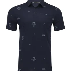 TravisMathew Beach Creature Shirt Polo Short Sleeve Golf Apparel