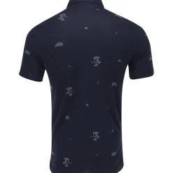TravisMathew Beach Creature Shirt Polo Short Sleeve Golf Apparel