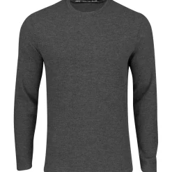 TravisMathew Cloud Waffle Crew Outerwear Pullover Golf Apparel