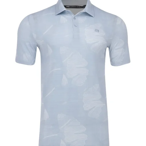 TravisMathew Featherweight Mist Shirt Polo Short Sleeve Golf Apparel