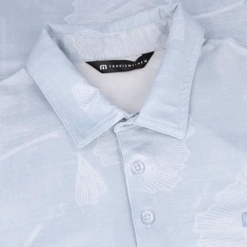 TravisMathew Featherweight Mist Shirt Polo Short Sleeve Golf Apparel