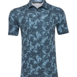 TravisMathew Featherweight Pineapple Please Shirt Polo Short Sleeve Golf Apparel