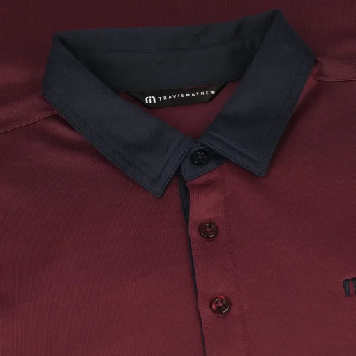 TravisMathew Home Game Shirt Polo Short Sleeve Golf Apparel