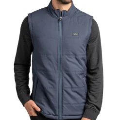 TravisMathew Interlude Outerwear Polo Short Sleeve Golf Apparel