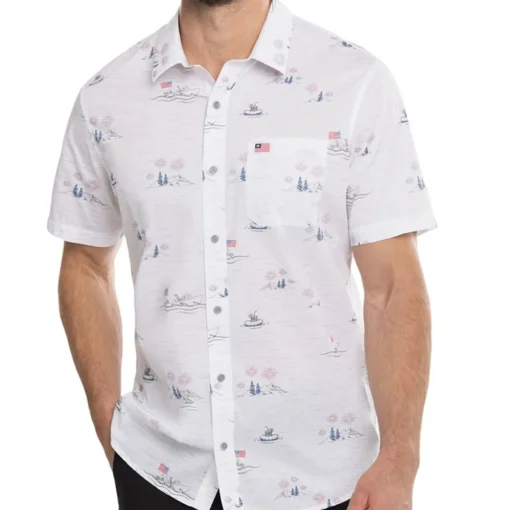 TravisMathew Lounge Town Shirt T-Shirt Golf Apparel