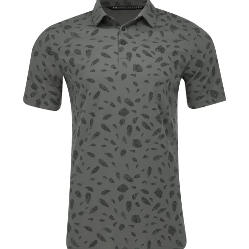 TravisMathew Magma Melt Shirt Polo Short Sleeve Golf Apparel