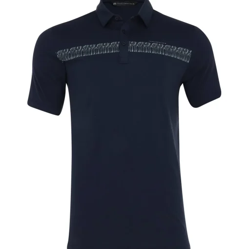 TravisMathew Mood Lighting Shirt Polo Short Sleeve Golf Apparel