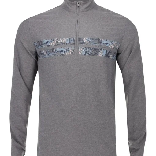 TravisMathew Move Mountains Outerwear Pullover Golf Apparel