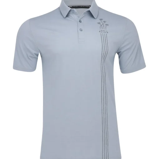 TravisMathew Pacific Vibe Shirt Polo Short Sleeve Golf Apparel