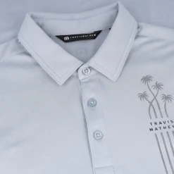 TravisMathew Pacific Vibe Shirt Polo Short Sleeve Golf Apparel